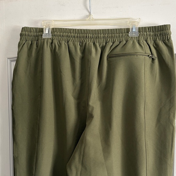 Hyba Olive Drawstring Jogger Pants - Picture 3 of 5